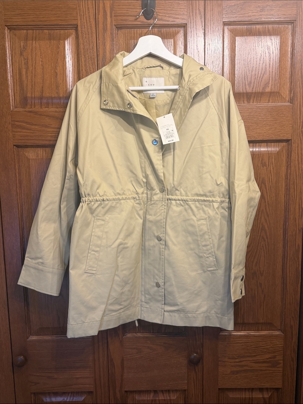 a new day Light Tan Trench Coat